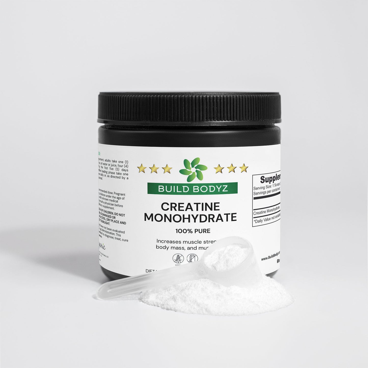 Premium Creatine Monohydrate (8.8 oz) - Boost Exercise Performance and Muscle Growth
