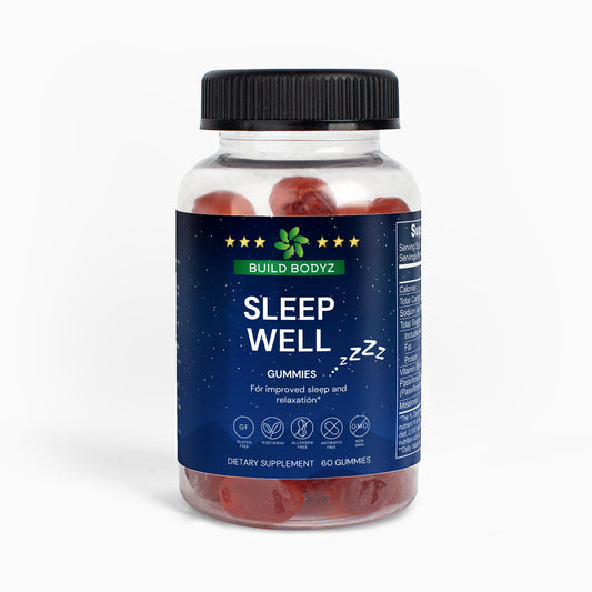 Passion Fruit Sleep Well Gummies (60 Count) for Adults - Enhance REM Sleep and Memory Functionality